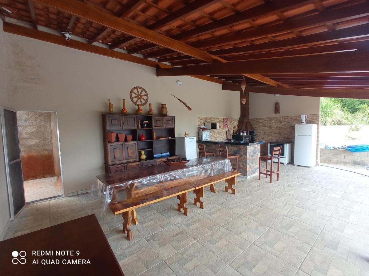 Chácara Recanto das Pedras para 10 pessoas Serra Negra  Esterno foto