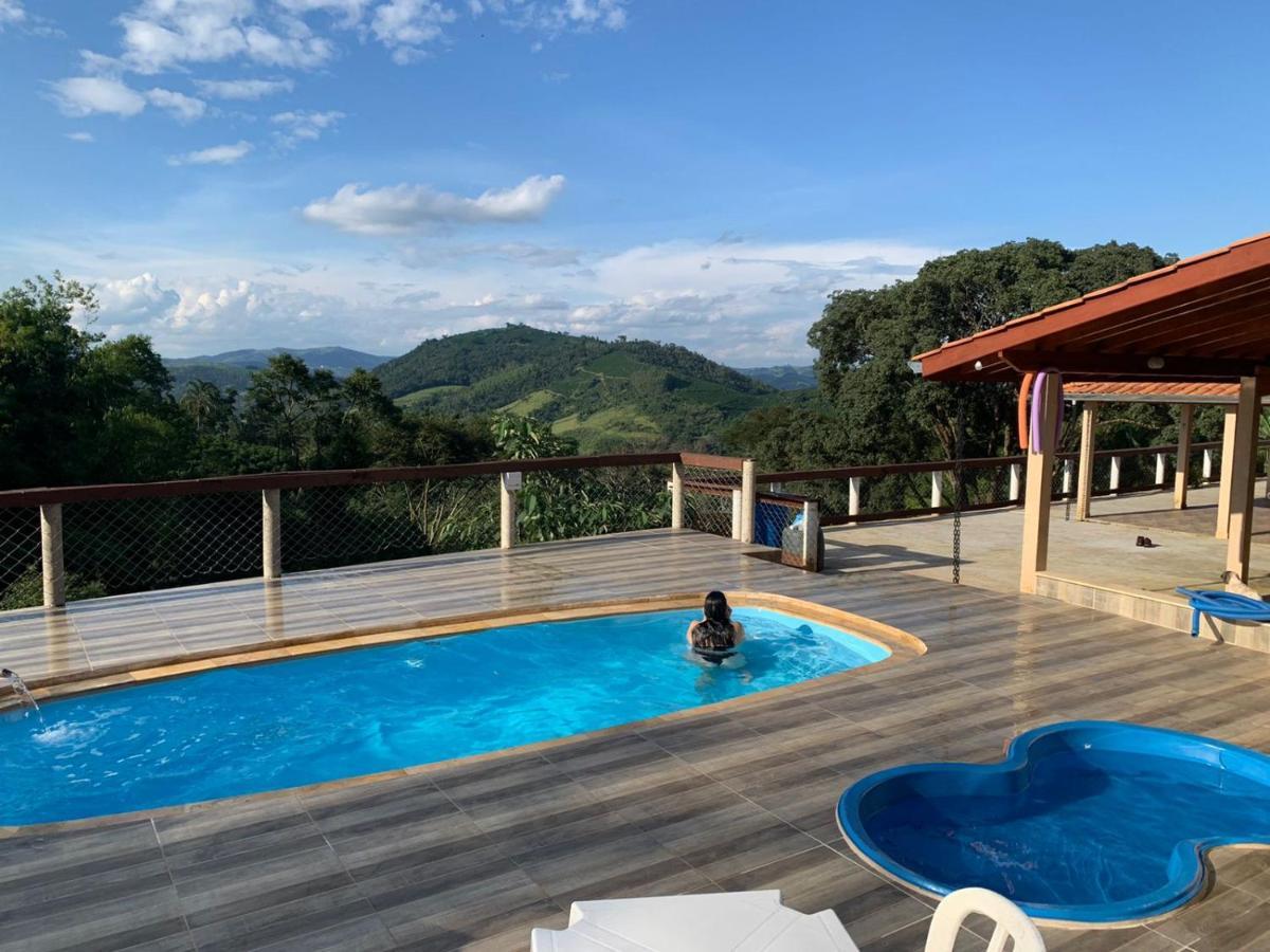 Chácara Recanto das Pedras para 10 pessoas Serra Negra  Esterno foto